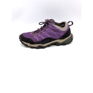 Oboz Sneakers Womens Purple 6.5 Athletic Hiking Shoes Sturdy Comfort